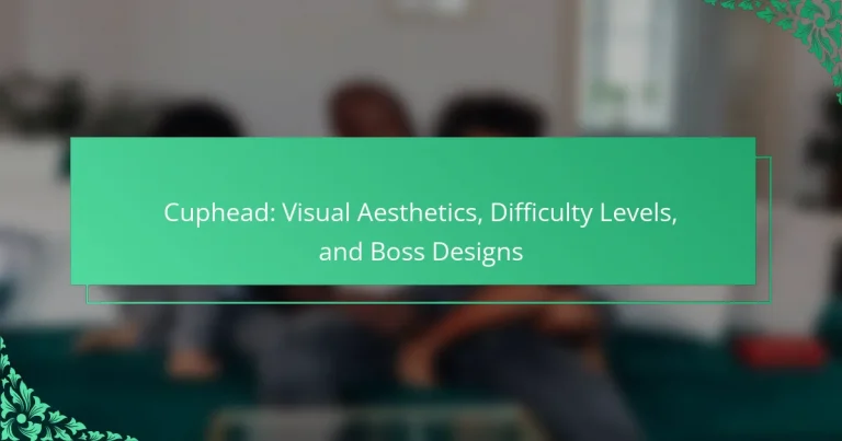 Cuphead: Visual Aesthetics, Difficulty Levels, and Boss Designs