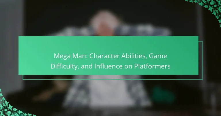 Mega Man: Character Abilities, Game Difficulty, and Influence on Platformers