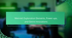 Metroid: Exploration Elements, Power-ups, and Genre Innovations