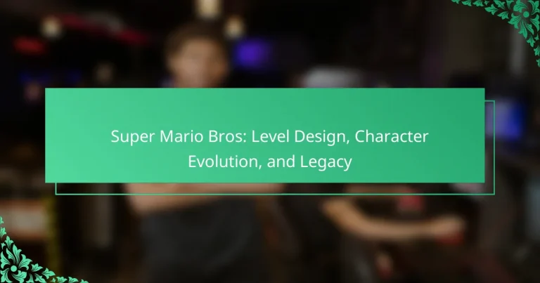 Super Mario Bros: Level Design, Character Evolution, and Legacy
